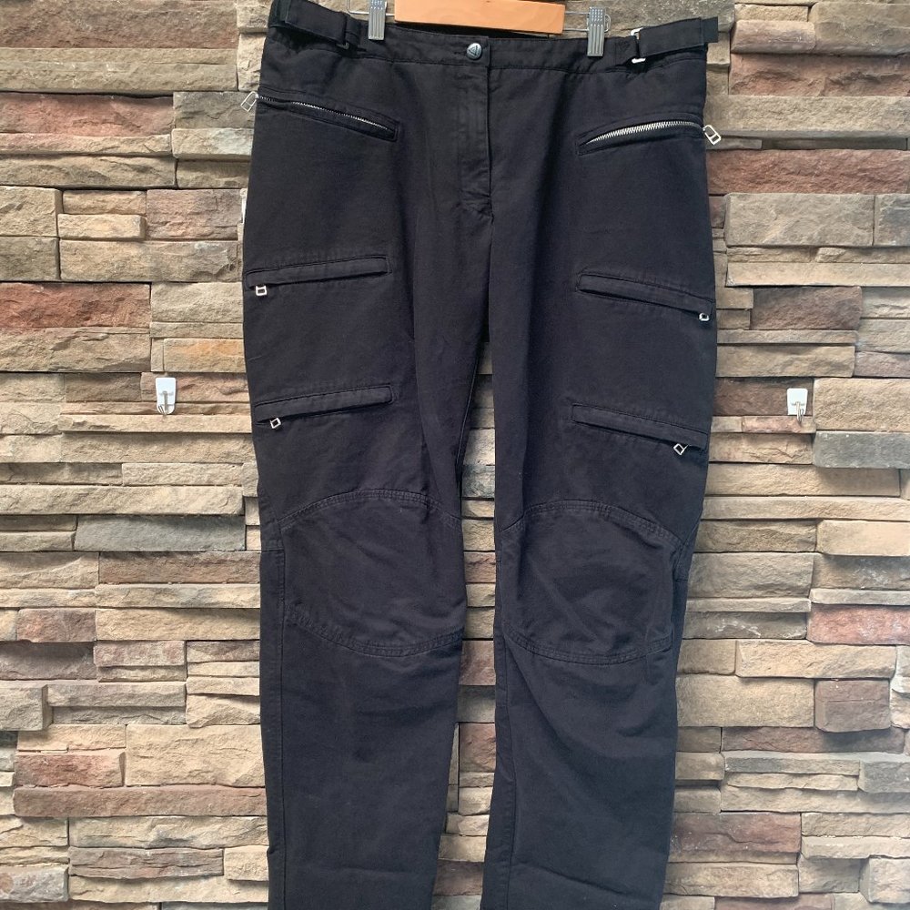 Dainese Women Motorcycle Riding Pants Size 50 (Black)